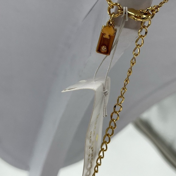 NWT Kate Spade New York Make A Splash Cream Pearl Pendant Gold Tone Necklace - Picture 10 of 13